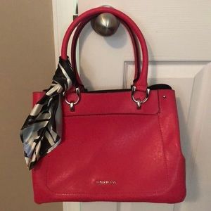 Hot pink satchel
